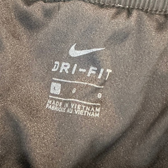 Nike Dri-FIT Running Shorts Womens L Gray Athletic‎ Gym Workout Shorts - Picture 7 of 8